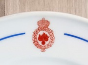 Talerz z kantyny Pułku Grenadierów im Króla Fryderyka Wielkiego