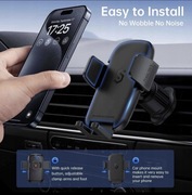 Uchwyt samochodowy Syncwire SW-CH1002 na telefon, obrotowy 360° 