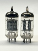 ECC-82 Philips Harleen 1969 NOS, idealna para, pomierzone "O" getter