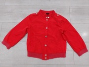 KURTKA JESIENNA WIOSENNA 3/4 H&M 152 10L CZERWONA