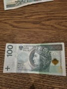 Banknot 100 złoty seria FF