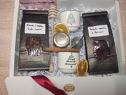 PRO WHITE BOX dla Niej K&H zestaw prezentowy świąteczny dwa kubki choinka