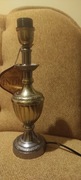 Lampka stołowa srebrna