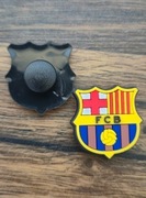 Pin przypinka – herb  FC Barcelona | Barca | Blaugrana | Lewandowski