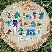 Komplet naklejek | Potwory i Spółka