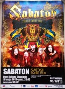 Plakat SABATON Swedish Empire Tour 2013