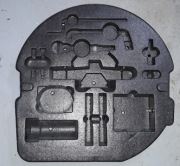 Wytłoczka, styropian bagażnika Peugeot 308CC