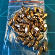 Dysze MOSIĘŻNE  0,4 mm 40 SZTUK Creality ENDER 5 MAX