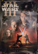 Star Wars - E3 - Zemsta Sithów na DVD - plakat 96x66 cm