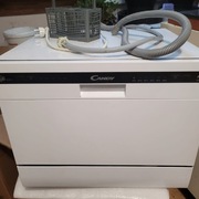 Mała zmywarka nablatowa Candy CDCP 6 Mini idealna dla singla 