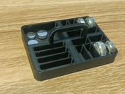 POJEMNIK ORGANIZER DO SKRZYNKI BATERIE CR2050 LR43