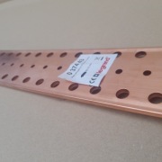 Szyna miedziana zbiorcza prądowa 800x80x5 LEGRAND 037443 blok rozdzielczy