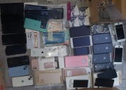 Zestaw telefonów części etui ekrany aparaty iphone Apple Samsung i inne