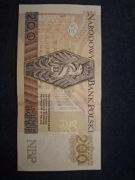 Polska Banknot 200 zł RADAR AD 0266620 2015 rok