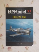 Samolot myśliwski Grumman Hellcat Mk. I, 1:33, wyd. MPModel, stan bdb