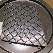 Zaślepka atrapa zderzaka przód kratki mpakiet bmw e60 e61 prawa