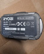 Akumulator Ryobi 18v 2ah