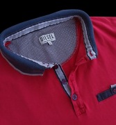DIESEL t-shirt oryginalna koszulka polo rozmiar XL, L