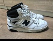 Buty New Balance 650 Wysokie Biało-Czarne 39.5 (24.5cm) + Pudełko