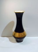 Wazon Lindner Kueps Bavaria Echt Cobalt München Ätzgold Vintage