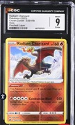 CGC 9 ERROR Pokemon Radiant Charizard #020 Crown Zenith PINCHED LAYER