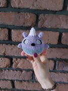 Handmade pluszak włóczka pies jednorożec adventure time mały jack prezent