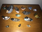 Kaczka malowana drewniana 15 sztuk