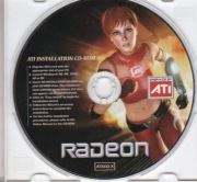 Płyta CD ze sterownikami instalacyjnymi Radeon ATI {retro PC }