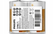 BATERIA ALKAICZNA PHILIPS SUPER LONGLIFE R14 C 2 szt FOLIA