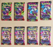 8x Pokémon TCG Phantasmal Flames Booster | ENG | oryginał | sealed