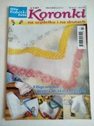 Diana Robótki Extra. Koronki na szydełku i na drutach. Nr 4/2011