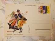 cp 239III - 15-lecie Zespołu Pieśni i Tańca Mazowsze - walczyk łowicki