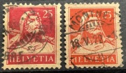 Szwajcaria, HELVETIA, Mi.167-168