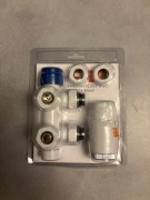 Zawór termostatyczny duo z głowicą - LUXRAD - TZTZ/C