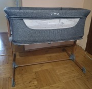 Łóżeczko dostawne Momi Smart Bed 4w1 z funkcją kojca