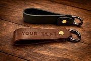 Brelok do kluczy/torebki 100% skóra bydlęca indywidualna personalizacja