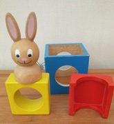 Króliczek Smart Games Gra edukacyjna dla dzieci klocki nauka przez zabawę