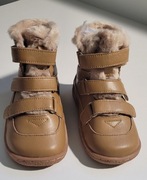 Ciepłe buciki zimowe z futerkiem botki dziecięce buty zimowe r. 24/25