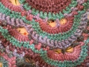 Chusta rękodzieło.