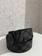 Pasek lv czarna klamra 