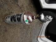 BUTLA HELOWA 6L GAZOWA NA GAZ HEL 6 LITRÓW PUSTA BALON POMPOWANIE 