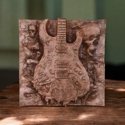 Obraz płaskorzeźba "Lost guitar" gitara muzyka