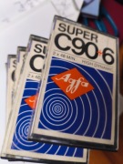 kasety magnetofonowe x4 AGFA SUPER C90+6 HIGH DYNAMIC używane