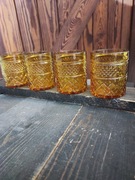 Stare bursztynowe szklanki do whisky Wexford