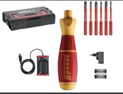 Zestaw Wkrętak Elektryczny wiha speede + Ładowarka + 6xslimbit