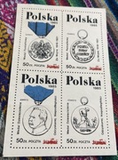 Solidarność znaczki z medalami