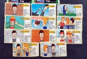 Beavis and Butt-head obrazki naklejki z gum vintage PRL