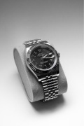 Zegarek Custom Seiko Mod Datejust Arabic Black
