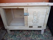 Solidna klateczka dla królika z wyjsciem 90/50