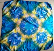 Chusta z jedwabiu silk batik Tie Dye 80 cm mega kolory